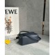 Replica Borsa Loewe Puzzle Mini Pelle di vitello granulata blu navy Riproduzione Fedele Borsa Loewe Puzzle Mini Pelle di vitello granulata blu navy imitazioni