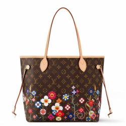 Riproduzione Fedele replica Louis Vuitton LV x TM Neverfull MM M13271 imitazioni
