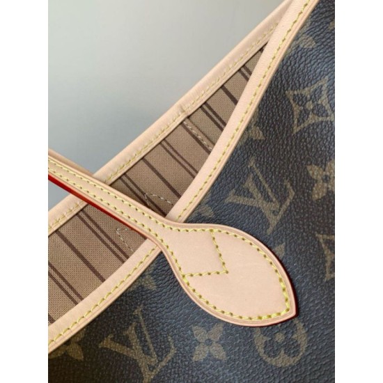 Replica Borsa LV Neverfull MM M46975 Riproduzione Fedele Borsa LV Neverfull MM M46975 imitazioni