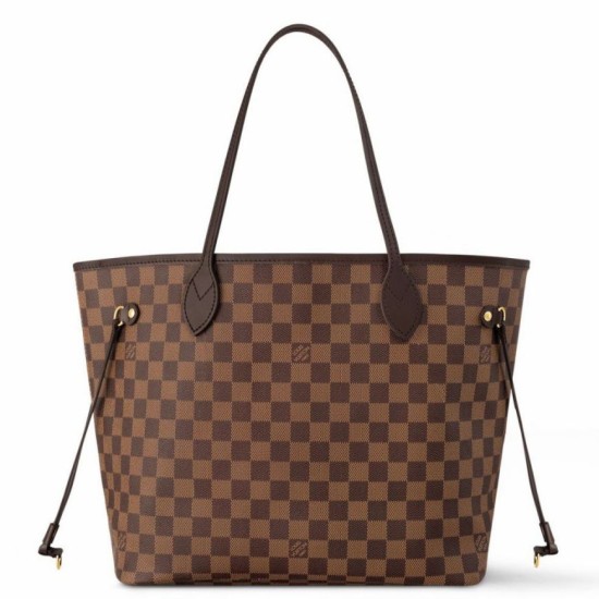 Replica Borsa Louis Vuitton Neverfull MM Damier Ebene Canvas N40599 Riproduzione Fedele replica Louis Vuitton Neverfull MM Damier Ebene Canvas N40599 imitazioni