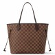 Replica Borsa Louis Vuitton Neverfull MM Damier Ebene Canvas N40599 Riproduzione Fedele replica Louis Vuitton Neverfull MM Damier Ebene Canvas N40599 imitazioni