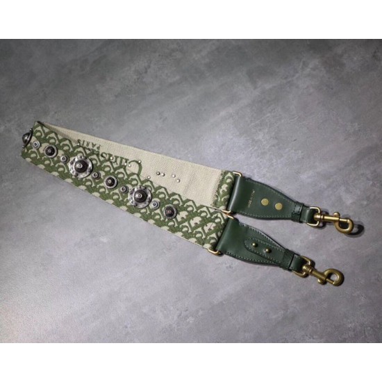 Replica falso Dior Tracolla Obliquo Verde Riproduzione Fedele falso Dior Tracolla Obliquo Verde imitazioni