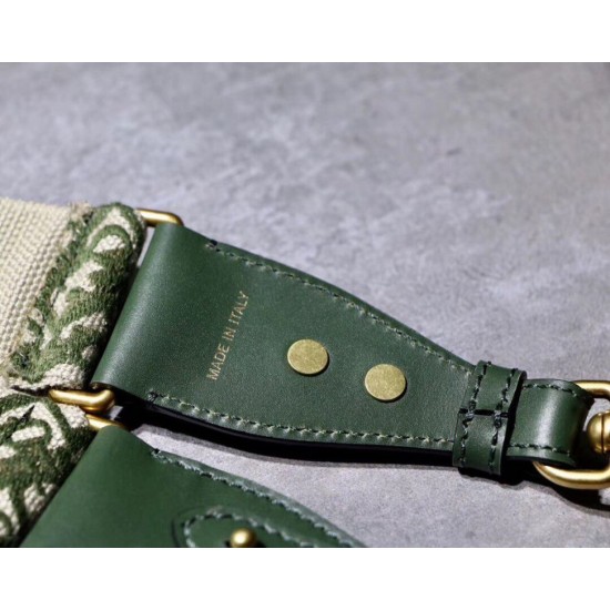 Replica falso Dior Tracolla Obliquo Verde Riproduzione Fedele falso Dior Tracolla Obliquo Verde imitazioni