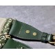 Replica falso Dior Tracolla Obliquo Verde Riproduzione Fedele falso Dior Tracolla Obliquo Verde imitazioni