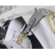 Replica falso Dior Tracolla Obliquo Grigio Riproduzione Fedele falso Dior Tracolla Obliquo Grigio imitazioni