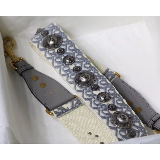 Replica falso Dior Tracolla Obliquo Grigio Riproduzione Fedele falso Dior Tracolla Obliquo Grigio imitazioni