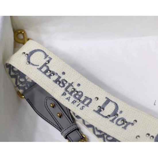 Replica falso Dior Tracolla Obliquo Grigio Riproduzione Fedele falso Dior Tracolla Obliquo Grigio imitazioni