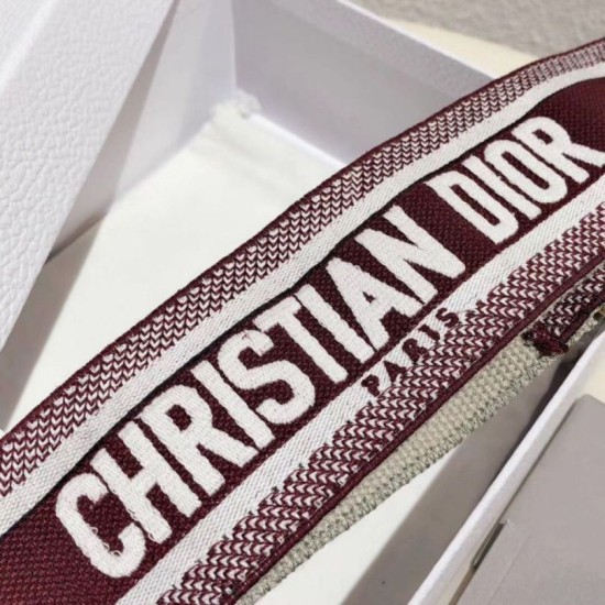 Replica falso Christian Dior Tracolla Bordeaux Riproduzione Fedele falso Christian Dior Tracolla Bordeaux imitazioni