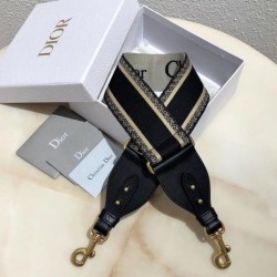 Replica falso Christian Dior Tracolla Nero Riproduzione Fedele falso Christian Dior Tracolla Nero imitazioni
