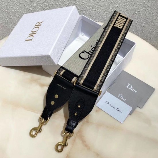 Replica falso Christian Dior Tracolla Nero Riproduzione Fedele falso Christian Dior Tracolla Nero imitazioni