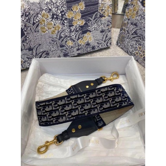 Replica falso Dior Tracolla Dior Velluto Ricamato Obliquo Blu Riproduzione Fedele falso Dior Tracolla Dior Velluto Ricamato Obliquo Blu imitazioni