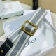 Replica falso Dior Tracolla Regolabile con Ricamo Grigio Riproduzione Fedele falso Dior Tracolla Regolabile con Ricamo Grigio imitazioni