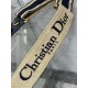 Replica falso Dior Tracolla Regolabile con Ricamo Anello Blu Riproduzione Fedele falso Dior Tracolla Regolabile con Ricamo Anello Blu imitazioni