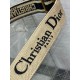Replica falso Dior Tracolla Regolabile con Ricamo Anello Nero Riproduzione Fedele falso Dior Tracolla Regolabile con Ricamo Anello Nero imitazioni