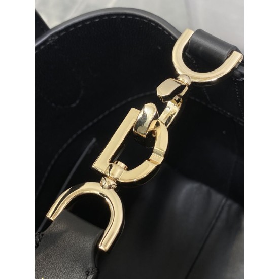 Replica Borsa tote verticale Dior piccola/media Dior Toujours nera Riproduzione Fedele Borsa tote verticale Dior piccola/media Dior Toujours nera imitazioni
