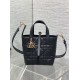 Replica Borsa tote verticale Dior piccola/media Dior Toujours nera Riproduzione Fedele Borsa tote verticale Dior piccola/media Dior Toujours nera imitazioni