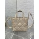 Replica Imitazione Borsa tote verticale Dior piccola/media Dior Toujours albicocca Riproduzione Fedele Imitazione Borsa tote verticale Dior piccola/media Dior Toujours albicocca imitazioni