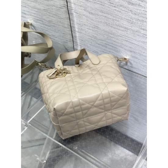 Replica Imitazione Borsa tote verticale Dior piccola/media Dior Toujours albicocca Riproduzione Fedele Imitazione Borsa tote verticale Dior piccola/media Dior Toujours albicocca imitazioni