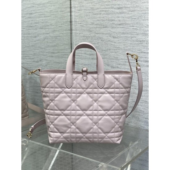 Replica Borsa 1:1 tote verticale Dior piccola/media Dior Toujours rosa Riproduzione Fedele Borsa Replica tote verticale Dior piccola/media Dior Toujours rosa imitazioni