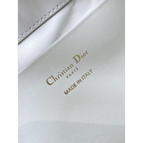 Replica Imitazione Borsa tote verticale Dior piccola/media Dior Toujours bianca Riproduzione Fedele Imitazione Borsa tote verticale Dior piccola/media Dior Toujours bianca imitazioni