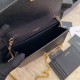 Replica Borsa Portafoglio YSL Saint Laurent WOC Uptown Chain Nero Riproduzione Fedele replica Portafoglio YSL Saint Laurent WOC Uptown Chain Nero imitazioni