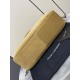 Replica Dettagli perfetti Borse shopping YSL Saint Laurent Jamie 4.3 Pochon grande foglia oro camoscio marrone Riproduzione Fedele Dettagli perfetti Borse Replica shopping YSL Saint Laurent Jamie 4.3 Pochon grande foglia oro camoscio marrone imitazioni