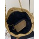 Replica Dettagli perfetti Borse shopping YSL Saint Laurent Jamie 4.3 Pochon grande foglia oro camoscio marrone Riproduzione Fedele Dettagli perfetti Borse Replica shopping YSL Saint Laurent Jamie 4.3 Pochon grande foglia oro camoscio marrone imitazioni