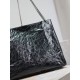 Riproduzione Fedele Dettagli perfetti Borse Firmate Replica shopping grande vintage stropicciata YSL Saint Laurent Niki Nero imitazioni