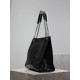 Riproduzione Fedele Dettagli perfetti Borse Firmate Replica shopping grande vintage stropicciata YSL Saint Laurent Niki Nero imitazioni