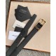 Replica Dettagli perfetti Cintura YSL Saint Laurent New Cassandre Buckle 30MM Nero Riproduzione Fedele Dettagli perfetti Cintura YSL Saint Laurent New Cassandre Buckle 30MM Nero imitazioni