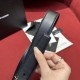 Replica Borsa Cintura YSL Saint Laurent Cassandre Square Buckle 20MM Nero Riproduzione Fedele replica Cintura YSL Saint Laurent Cassandre Square Buckle 20MM Nero imitazioni