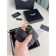 Replica Borsa Cintura YSL Saint Laurent Cassandre Square Buckle 20MM Nero Riproduzione Fedele replica Cintura YSL Saint Laurent Cassandre Square Buckle 20MM Nero imitazioni