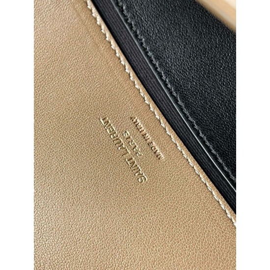 Replica YSL Saint Laurent LouLou Small Bag Matelasse Beige Riproduzione Fedele YSL Saint Laurent LouLou Small Bag Matelasse Beige imitazioni