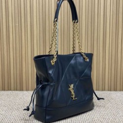 Replica Borsa shopping YSL Saint Laurent Jamie 4.3 Pochon grande Nera Riproduzione Fedele Borsa shopping YSL Saint Laurent Jamie 4.3 Pochon grande Nera imitazioni