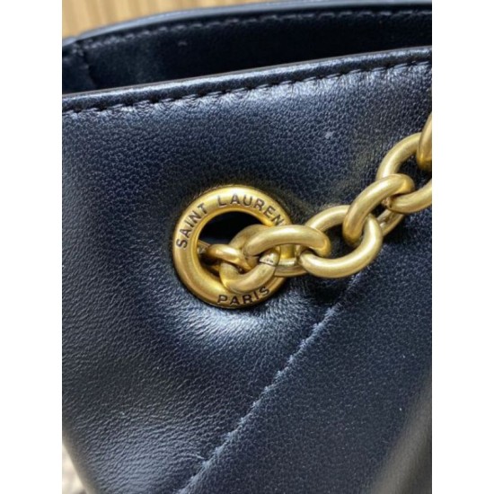 Riproduzione Fedele Borsa shopping YSL Saint Laurent Jamie 4.3 Pochon grande Nera imitazioni