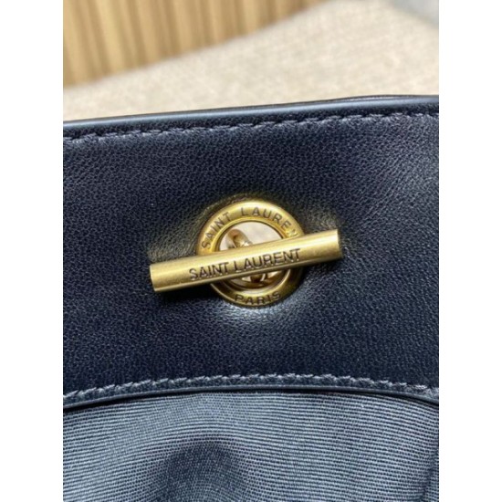 Riproduzione Fedele Borsa shopping YSL Saint Laurent Jamie 4.3 Pochon grande Nera imitazioni