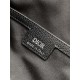 Riproduzione Fedele Replica borse griffate hobo morbida Dior Rider media Dior Oblique Jacquard nera/beige imitazioni