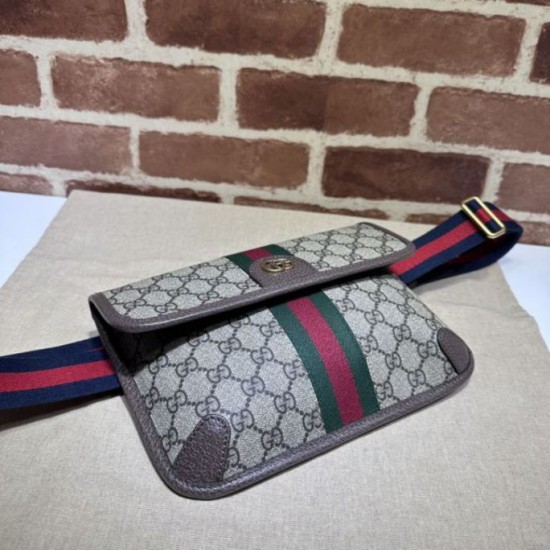 Replica Marsupio Gucci Ophidia piccolo da uomo 752597 marrone Riproduzione Fedele Replica Marsupio Gucci Ophidia piccolo da uomo 752597 marrone imitazioni