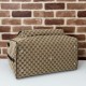 Replica Borsa da viaggio Gucci media in tela GG Gucci da uomo 802095 marrone Riproduzione Fedele Borsa da viaggio Gucci media in tela GG Replica Gucci da uomo 802095 marrone imitazioni