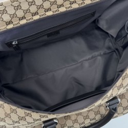 Borsa da viaggio Gucci media in tela GG Replica Gucci da uomo 802095 marrone Borsa da viaggio Gucci media in tela GG Replica Gucci da uomo 802095 marrone