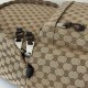 Riproduzione Fedele Zaino Gucci medio in tela GG Replica Gucci da uomo 824624 marrone imitazioni