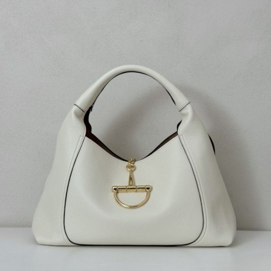 Replica Borsa Gucci Softbit Media/Maxi con Manico a Mezzaluna 837466 Bianca Imitazioni Riproduzione Fedele Borsa Gucci Softbit Media/Maxi con Manico a Mezzaluna 837466 Bianca Imitazioni imitazioni