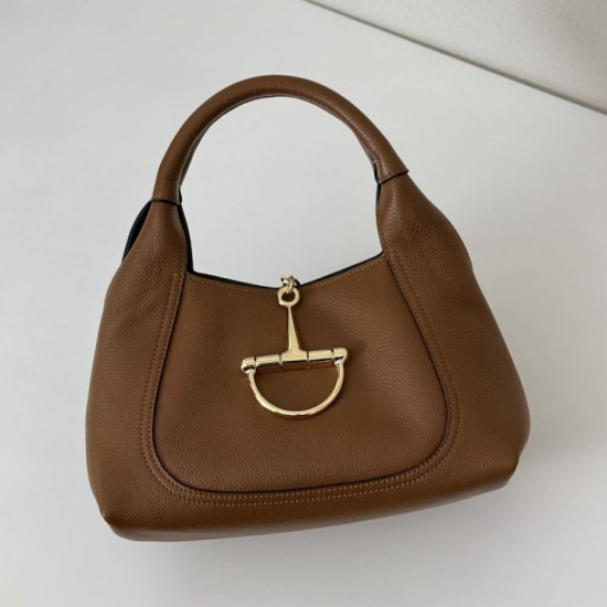 Replica Borsa Gucci Softbit Media/Maxi con Manico a Mezzaluna 837466 Marrone Riproduzione Fedele Borsa Gucci Softbit Media/Maxi con Manico a Mezzaluna 837466 Marrone imitazioni