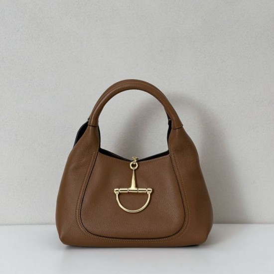 Replica Borsa Gucci Softbit Media/Maxi con Manico a Mezzaluna 837466 Marrone Riproduzione Fedele Borsa Gucci Softbit Media/Maxi con Manico a Mezzaluna 837466 Marrone imitazioni