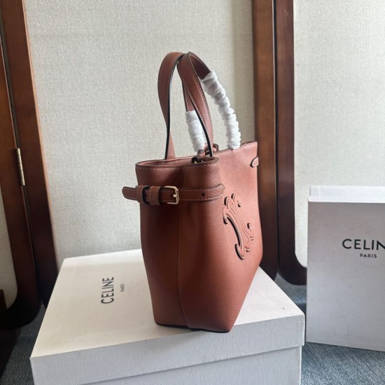 Replica Borsa Celine Mini Cabas Anais Triomphe Marrone in Vitello Granato Imitazioni Replica Perfetta Celine Mini Cabas Anais Triomphe Marrone in Vitello Granato Imitazioni imitazioni