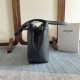 Replica Borse Alta Qualità a tracolla Celine Cabas Anais Triomphe piccola nera grana Riproduzione Fedele Replica Borse Alta Qualità a tracolla Celine Cabas Anais Triomphe piccola nera grana imitazioni