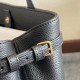Replica Borse Alta Qualità a tracolla Celine Cabas Anais Triomphe piccola nera grana Riproduzione Fedele Replica Borse Alta Qualità a tracolla Celine Cabas Anais Triomphe piccola nera grana imitazioni