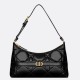 Replica Mini borsa Dior Miss Caro Cigale Dior Macrocannage nera Riproduzione Fedele Mini borsa Dior Miss Caro Cigale replica Dior Macrocannage nera imitazioni