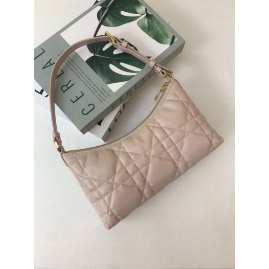 Replica Mini borsa Dior Miss Caro Cigale Macrocannage albicocca Riproduzione Fedele Mini borsa Dior Miss Caro Cigale Macrocannage albicocca imitazioni