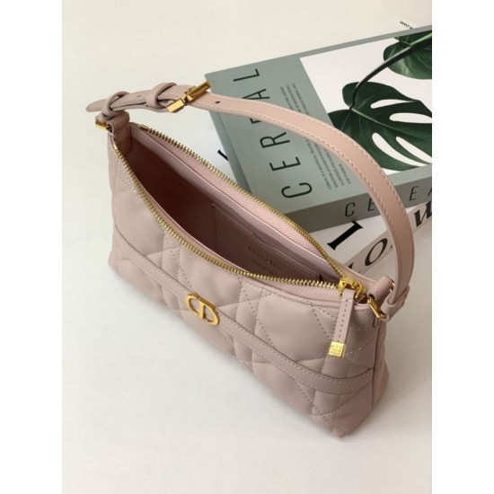 Replica Mini borsa Dior Miss Caro Cigale Macrocannage albicocca Riproduzione Fedele Mini borsa Dior Miss Caro Cigale Macrocannage albicocca imitazioni